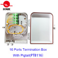 FTTH 16 Fibres Fibertermination Box para adaptadores Sc / LC